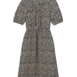 Like new APC Ondine dress with drawstring waist in viscose.